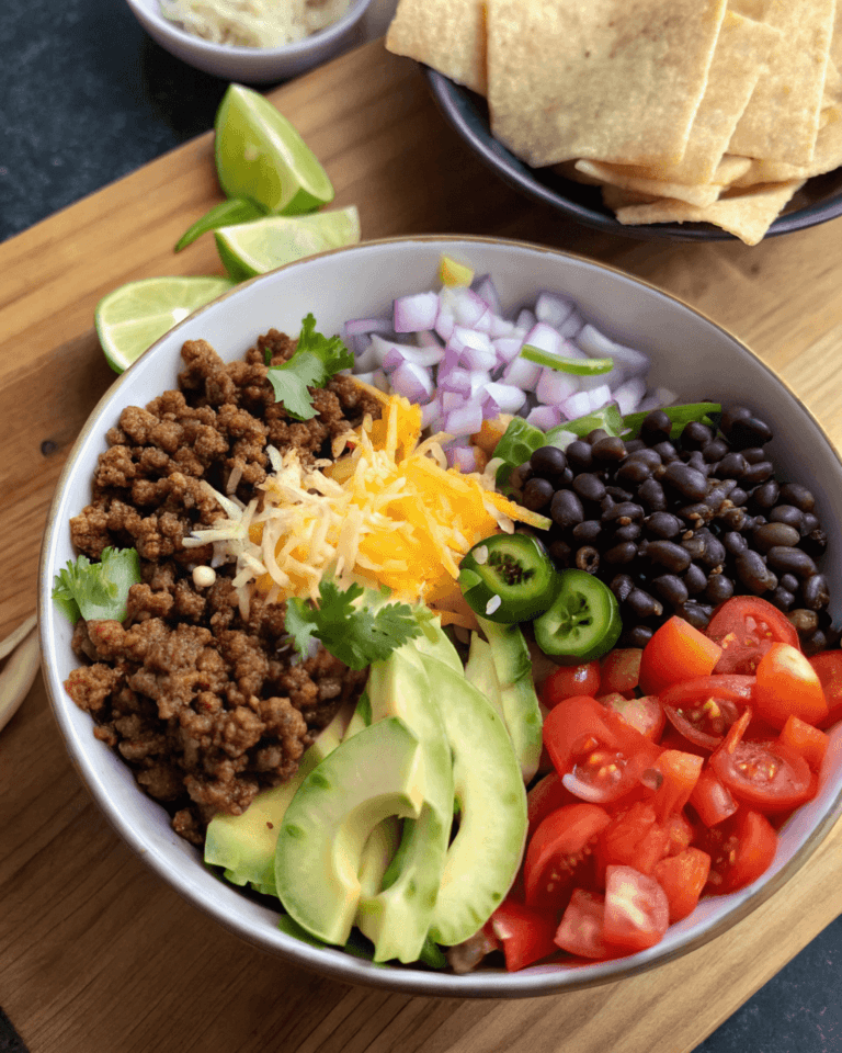 Photo by Alex Parker - Taco Bowl Recipe