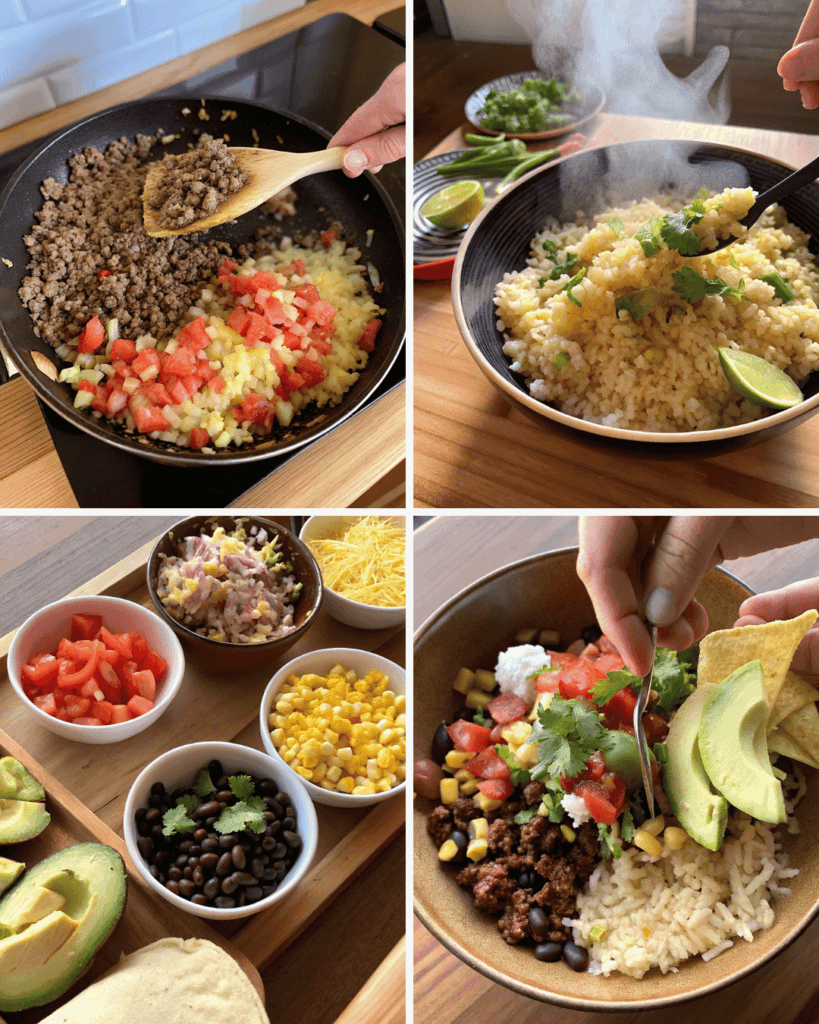 Photo by Alex Parker - Taco Bowl Recipe