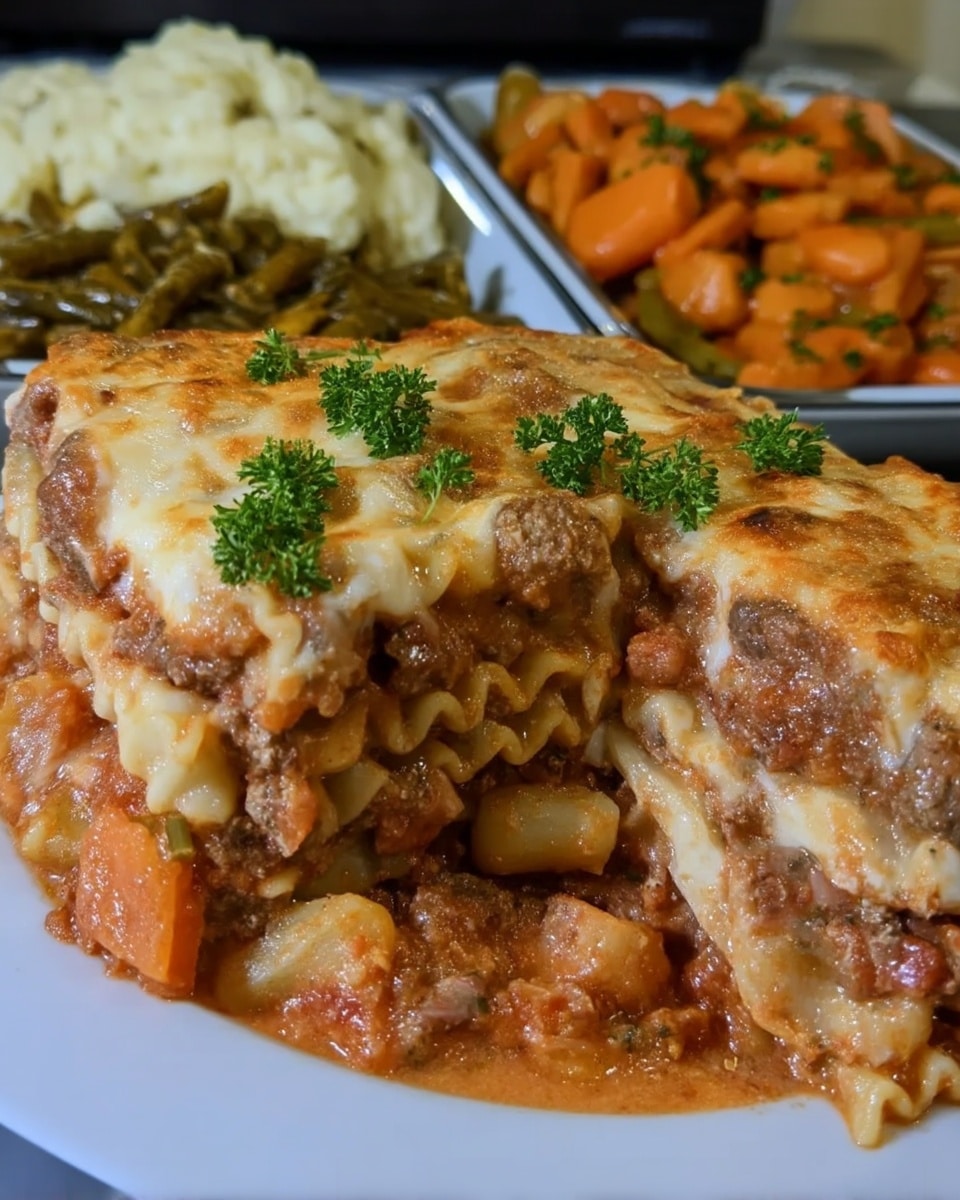 Potluck Dishes Crockpot Bowtie Lasagna 8 Fork lifting cheesy bite of crockpot bowtie lasagna
potluck dishes crockpot