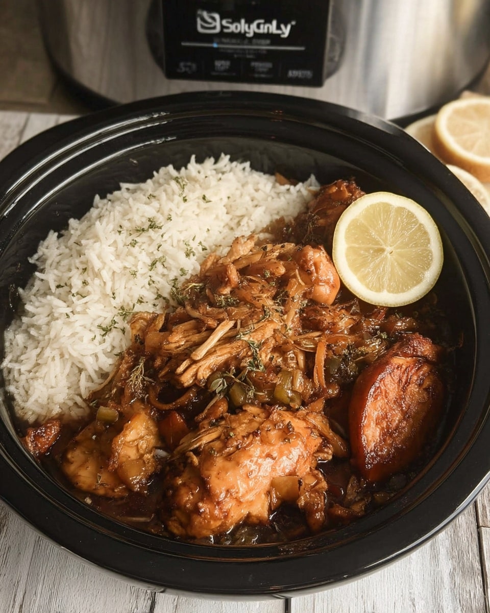 Crock Pot Bourbon Chicken 8 Mixing bowl filled with bourbon sauce ingredients
Crockpot Dishes