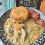 Crockpot Chicken Pot Pie 7 Crockpot recipes chicken pot pie in white dish