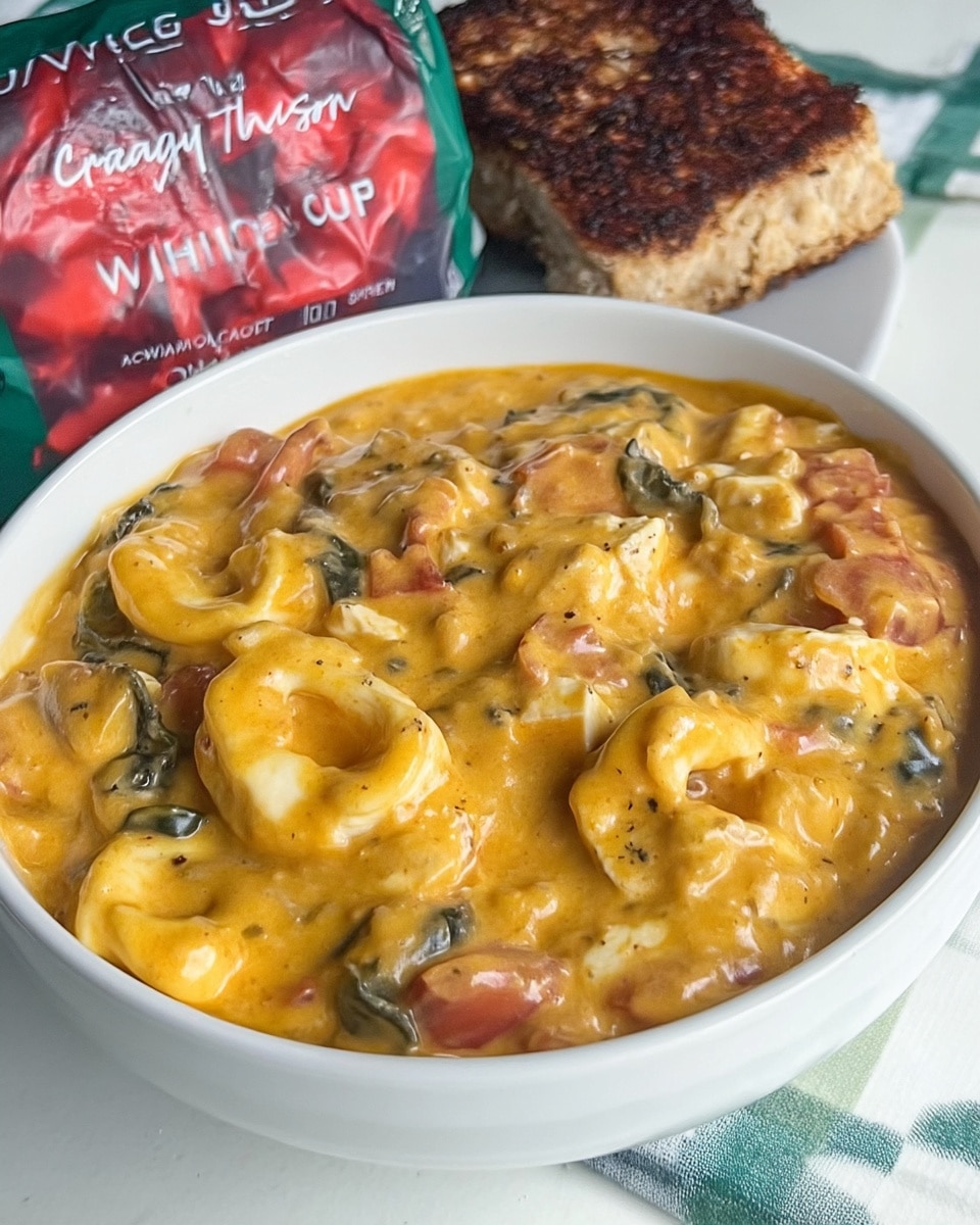 Fall Soup Recipes – Close-up of Creamy Chicken and Pasta