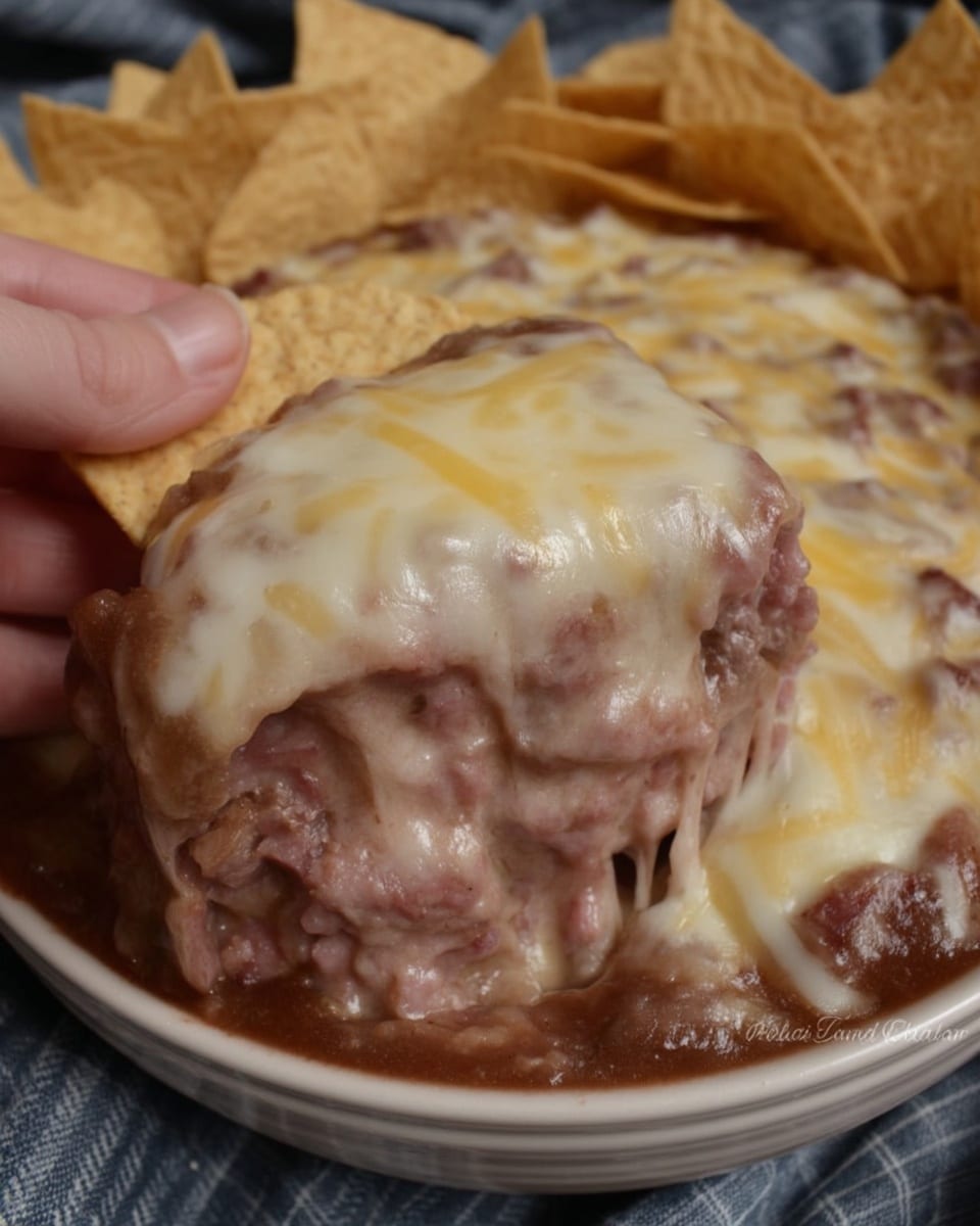 5-Ingredient Football Dip 10 Crowd enjoying football food ideas dip at tailgate