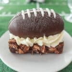 Oreo Truffles Recipe 7 Football themed food dessert – Oreo truffles shaped like footballs