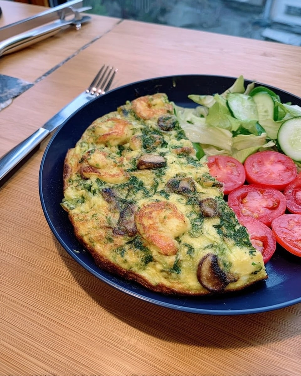 Perfect Easy Frittata 8 Close-up of sliced fritata recipe breakfast easy with cheese