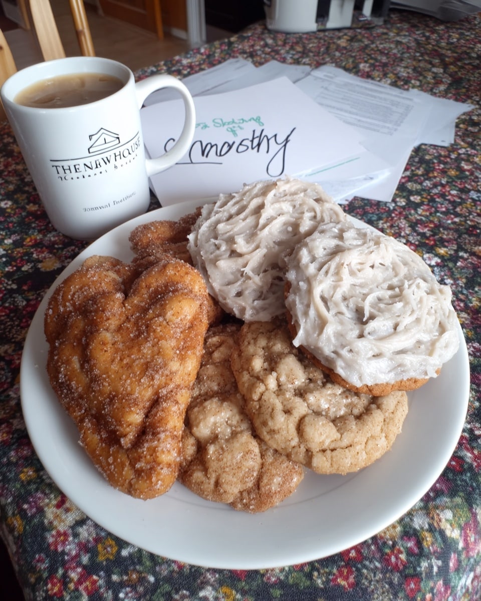 Fall Baking Ideas 9 Frosted chai cookies with cinnamon dust
