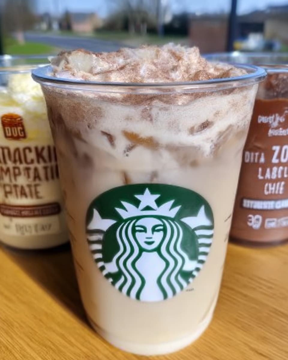 Starbucks Pumpkin Chai Tea Latte Recipe 9 Iced Starbucks Pumpkin Chai Tea Latte with whipped pumpkin topping