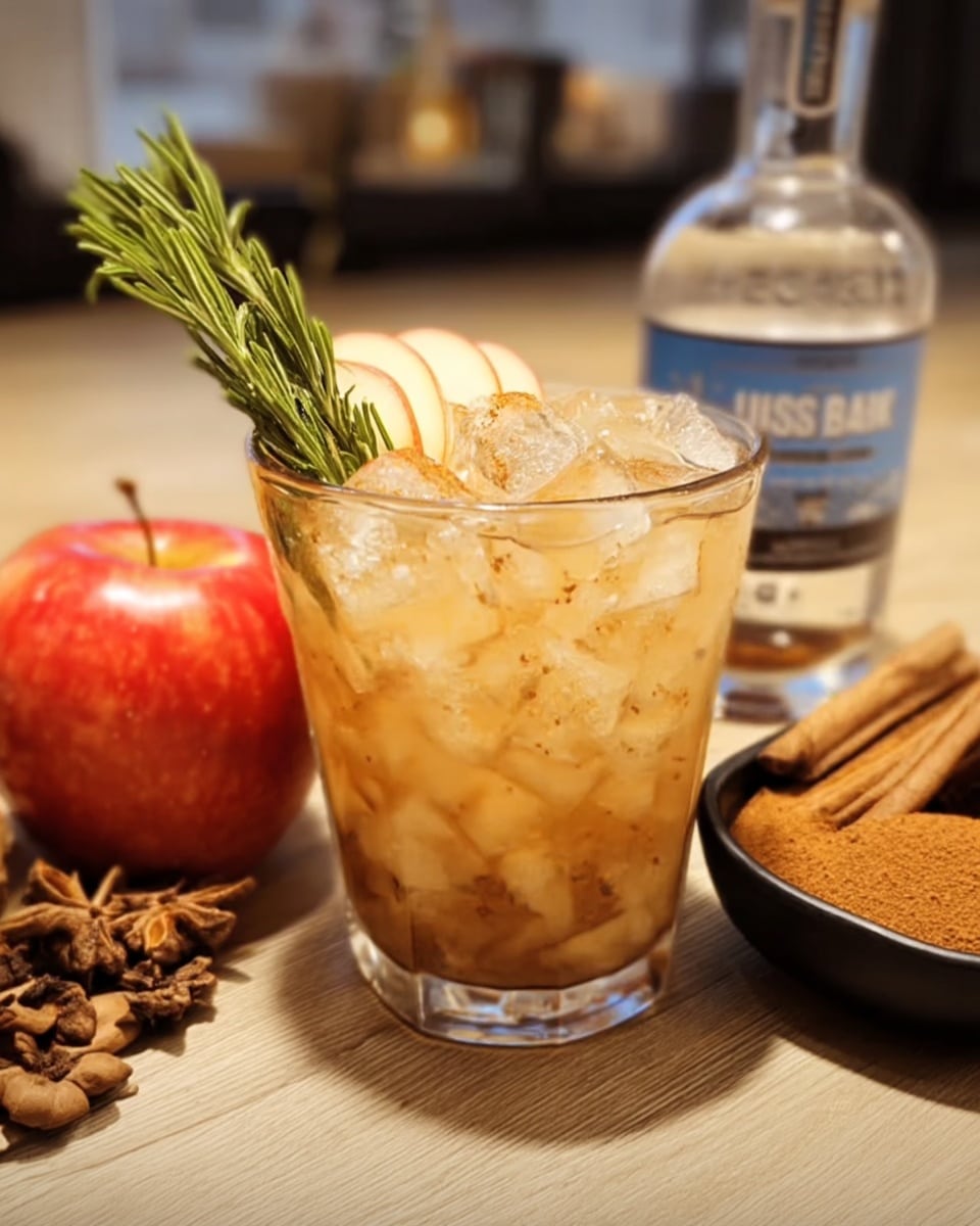 Fall Margarita 10 Fall margarita with mezcal and maple syrup served over ice