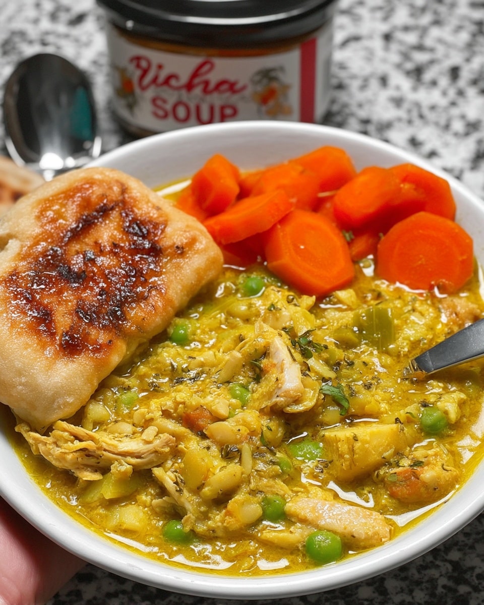 Anti Inflammatory Turmeric Chicken Soup 10 Healthy chicken soup garnished with parsley