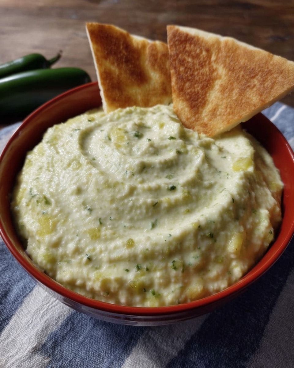Game day party table with creamy jalapeño dip centerpiece