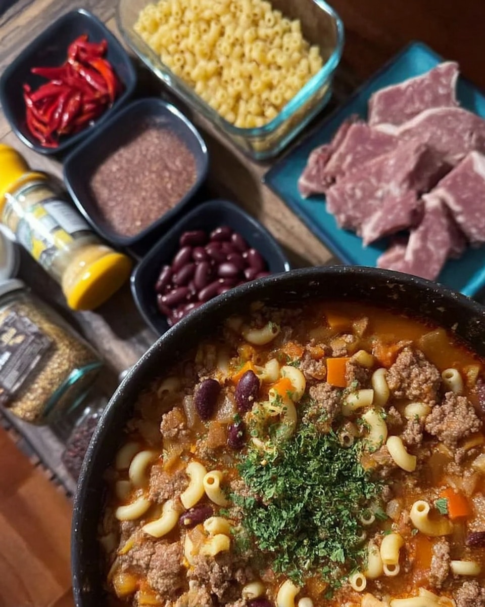 Pasta Fagioli Soup Recipe (Barefoot Contessa Style) 9 Chopped ingredients for pasta fagioli soup on cutting board