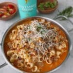 Pasta Fagioli Soup Olive Garden 7 Bowl of pasta fagioli soup olive garden style with beans and herbs