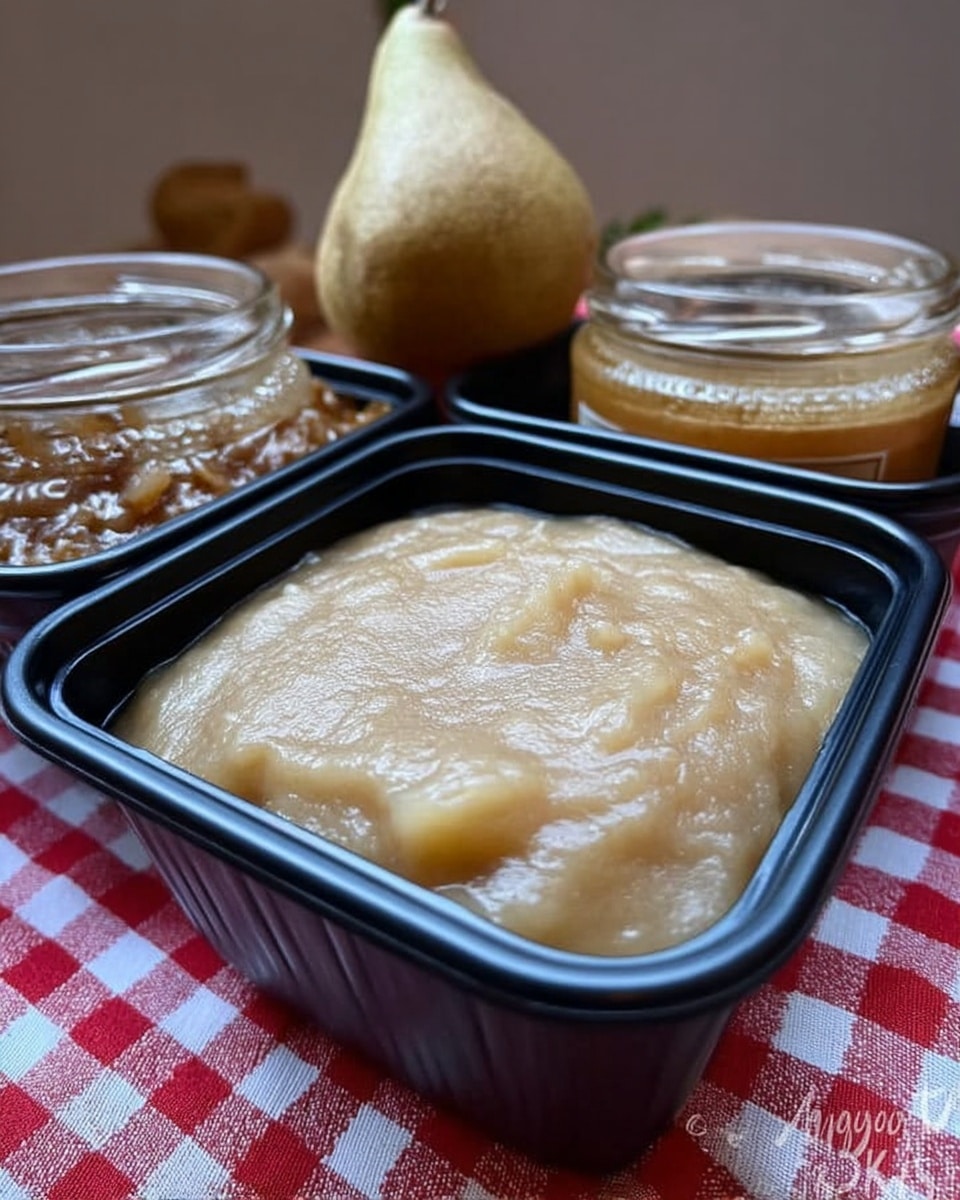 Pear Butter Recipe 8 Spoonful of thick pear butter recipe on toast