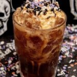 Pumpkin Cold Foam Recipe 7 Pumpkin cold foam recipe poured over iced coffee