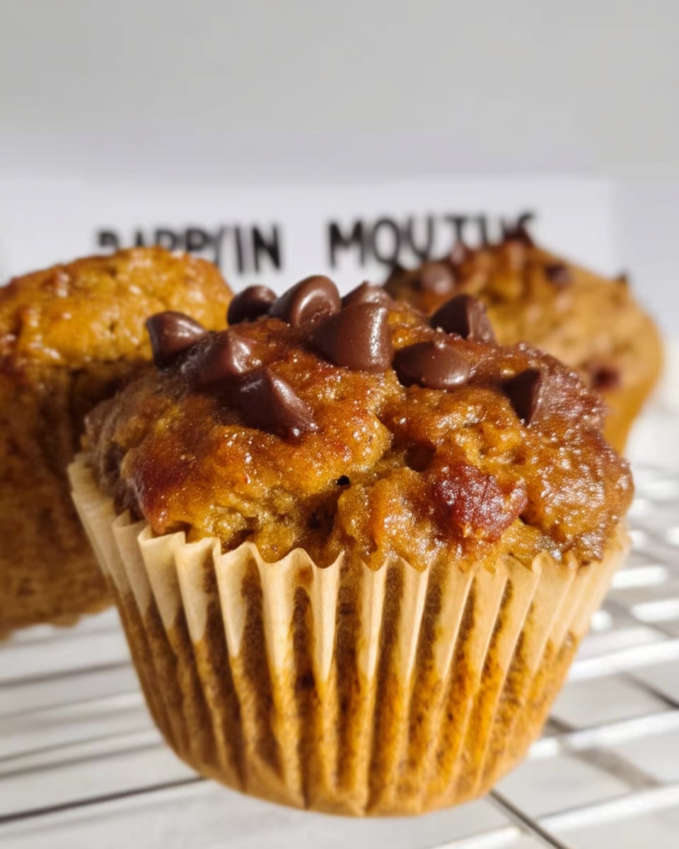 Pumpkin Muffins 8 Inside view of pumpkin muffins with soft crumb