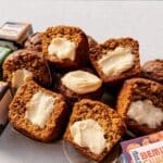 Pumpkin Muffins With Cream Cheese 7 Pumpkin muffins with cream cheese filling and cinnamon sugar tops