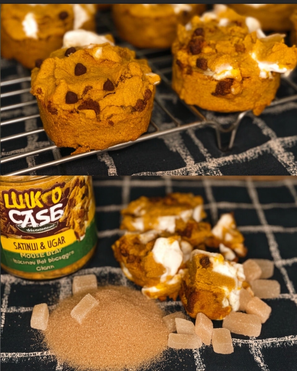 Pumpkin S’mores Cookies 8 A close-up of Pumpkin S’mores Cookies with a bite taken, revealing the soft, fall recipes