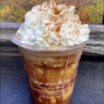 Pumpkin Cheesecake Frappuccino 7 Pumpkin Starbucks drinks frappuccino with whipped cream and cinnamon