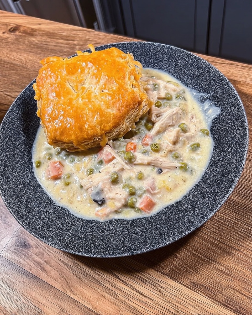 Crockpot Chicken Pot Pie 8 Shredded chicken and vegetables in crockpot recipes