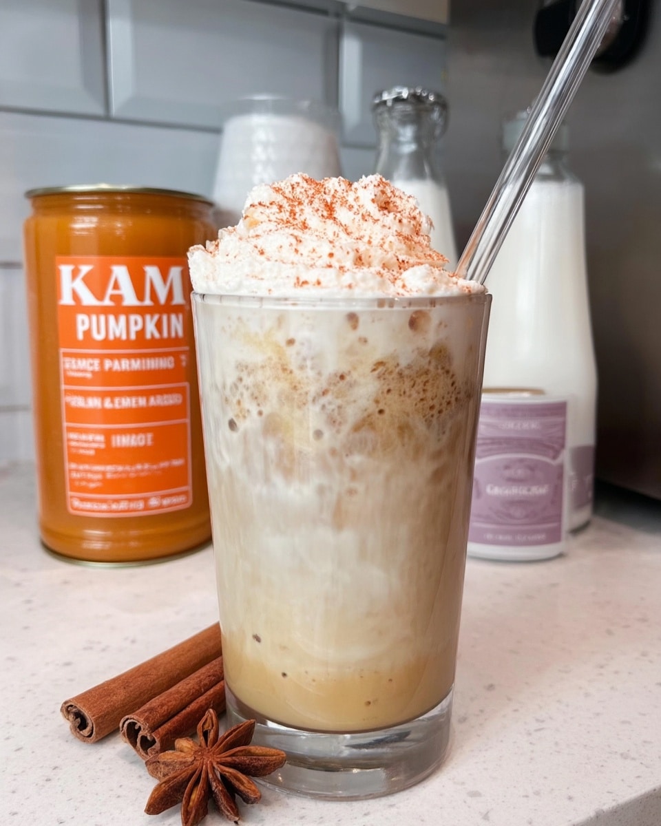 Starbucks pumpkin cold foam recipe with whipped pumpkin topping