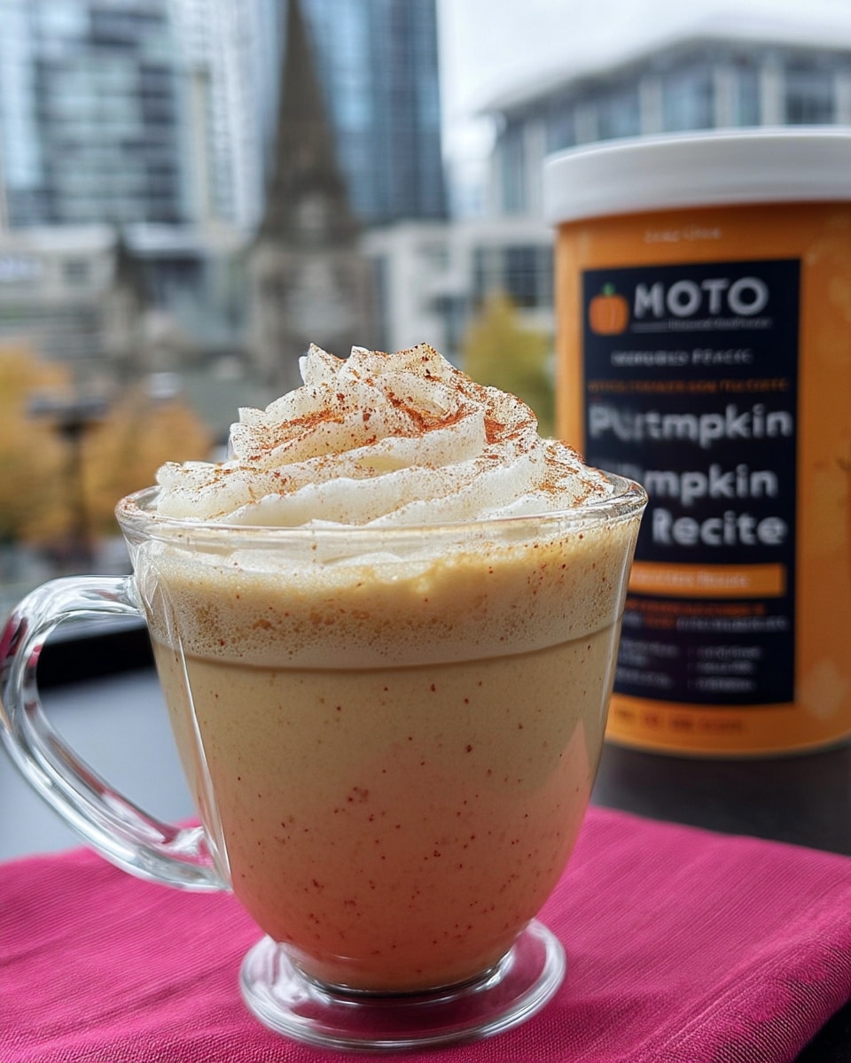 Starbucks Pumpkin Spice Latte Recipe 9 Close-up of Starbucks Pumpkin Spice Latte Recipe with whipped cream swirl