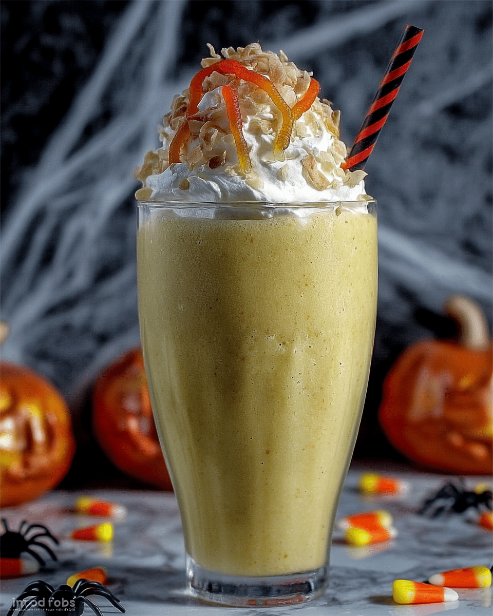 Creepy Coconut Rum Milkshake 10 Serving the Creepy Coconut Rum Milkshake