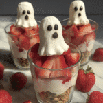 Ghostly Yogurt Parfaits 7 Ghostly Yogurt Parfaits Spooky Halloween Breakfast
