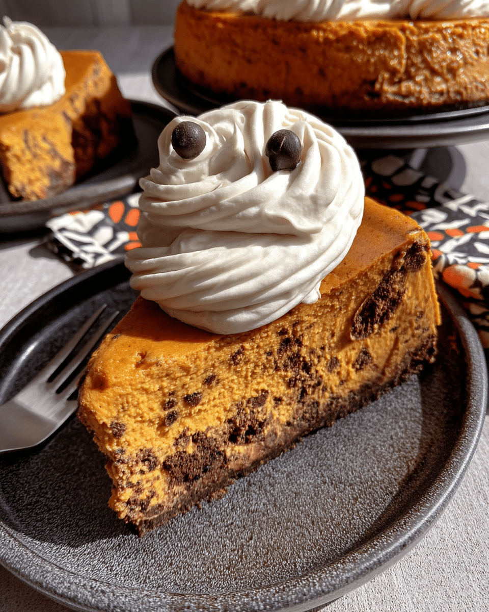 Halloween Cheesecake 8 Ingredients for Halloween Cheesecake arranged on a table.