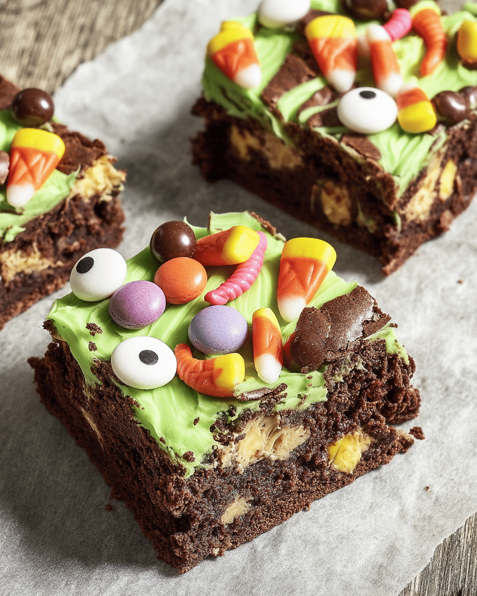 Witch’s Cauldron Brownies 8 Ingredients for Witch's Cauldron Brownies