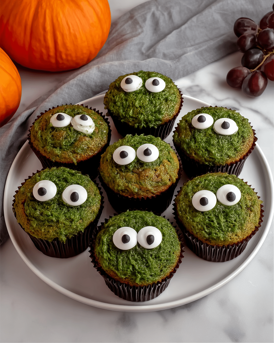 Ingredients laid out for Monster Muffins.
