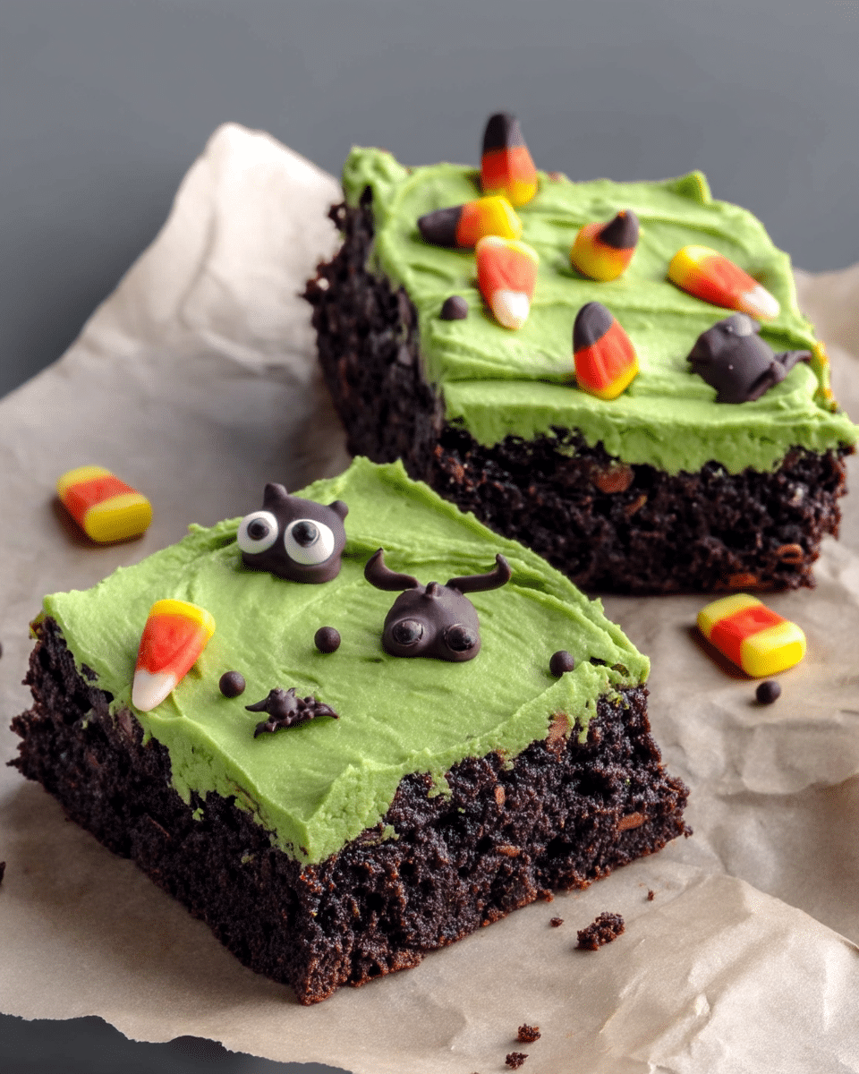 Witch’s Cauldron Brownies 10 Serving Witch's Cauldron Brownies