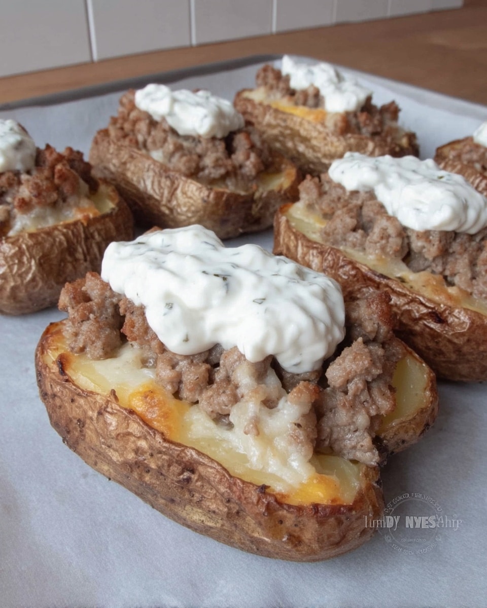 Crispy Baked Potato 10 Game day football recipes potato skins with bacon and cheddar