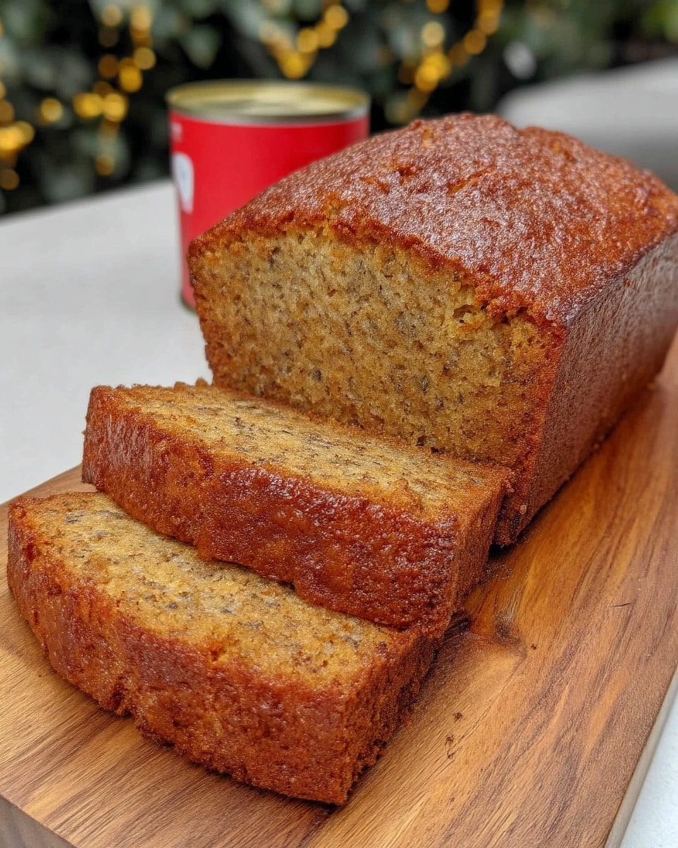Pumpkin bread topped with drizzled cream cheese glaze