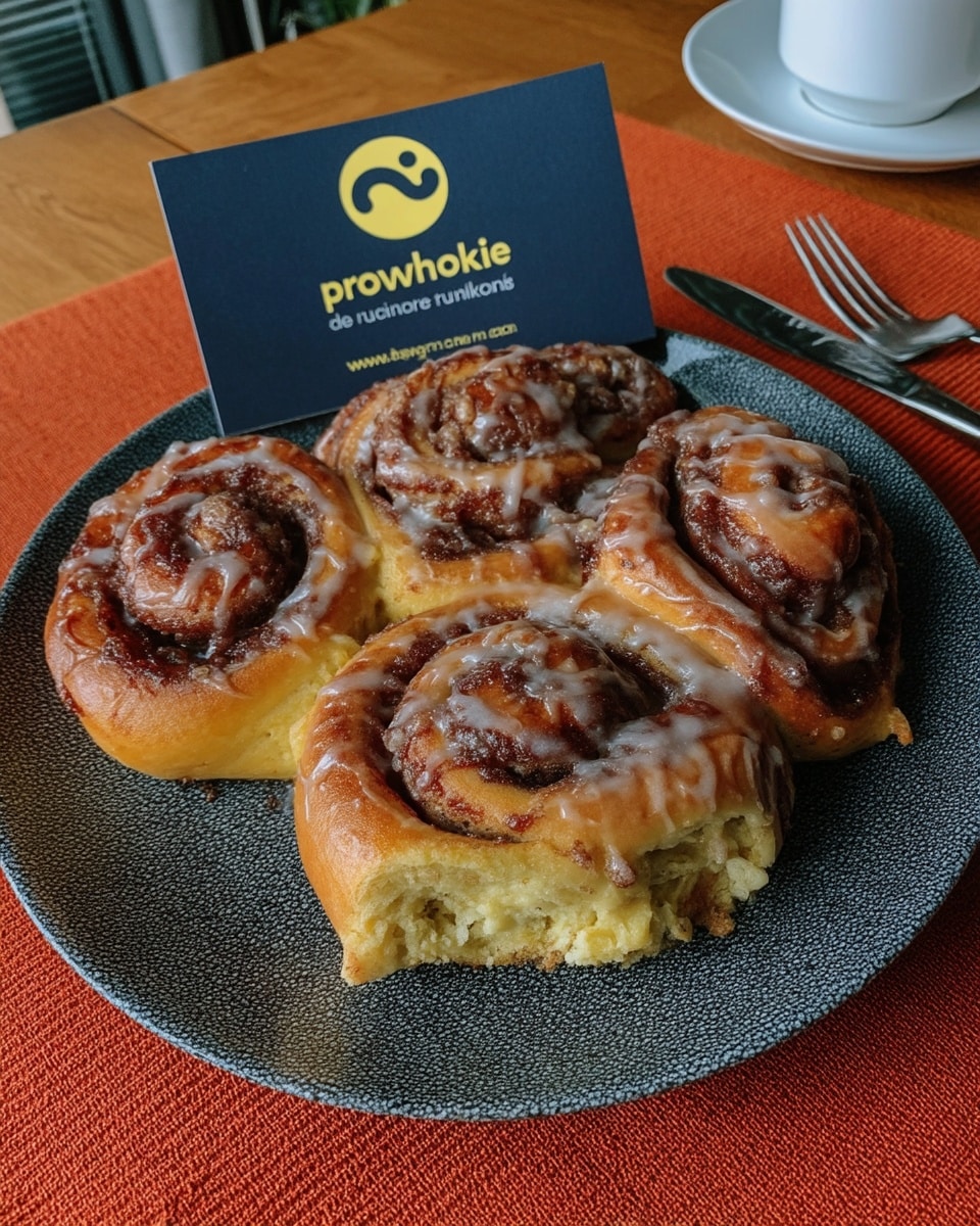 Pumpkin cinnamon rolls with brown butter cream cheese frosting