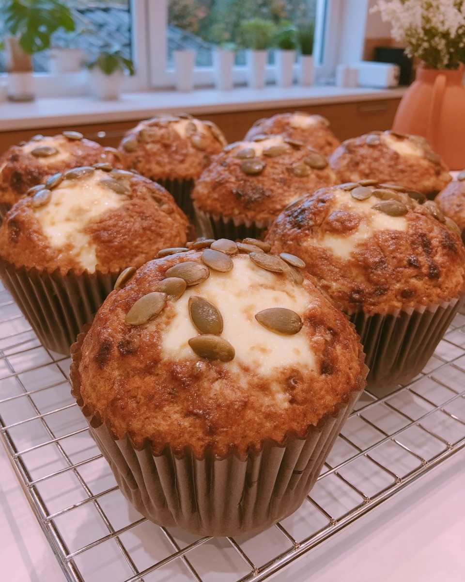 Starbucks Pumpkin Cream Cheese Muffins on fall-themed plate