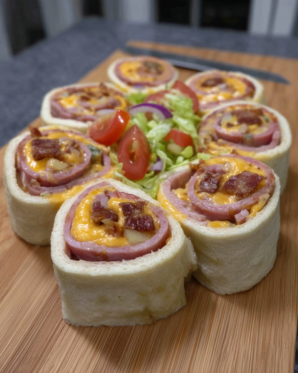 Game day tailgate party with trays of snacks and pinwheels