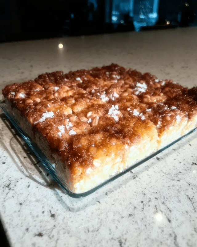 Apple Cinnamon Oatmeal Bars 10 A styled shot of apple cinnamon oatmeal bars served on a plate with a glass of milk.