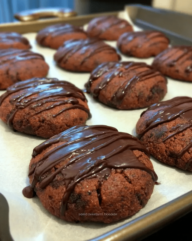 Vegan Thin Mints 9 Dipping a vegan Thin Mint cookie into melted dark chocolate.
