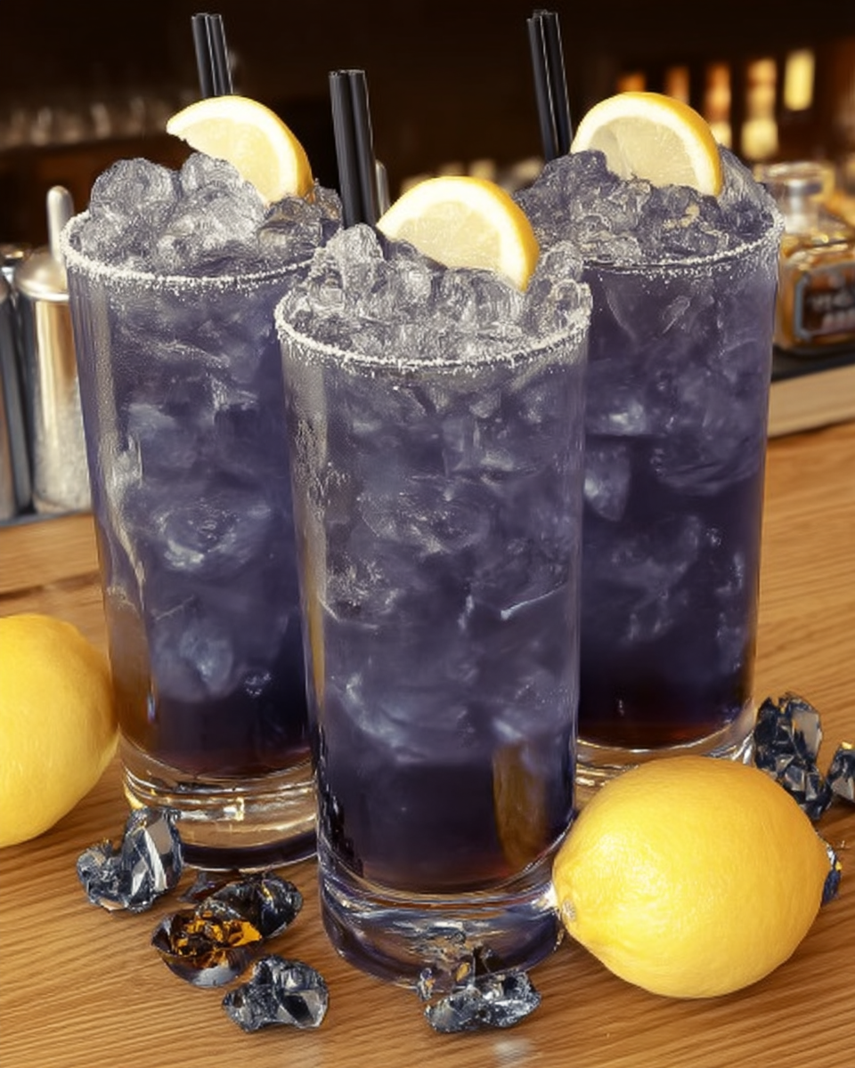 Witches Brew Lemonade 10 Witches Brew Lemonade served with Halloween-themed snacks.